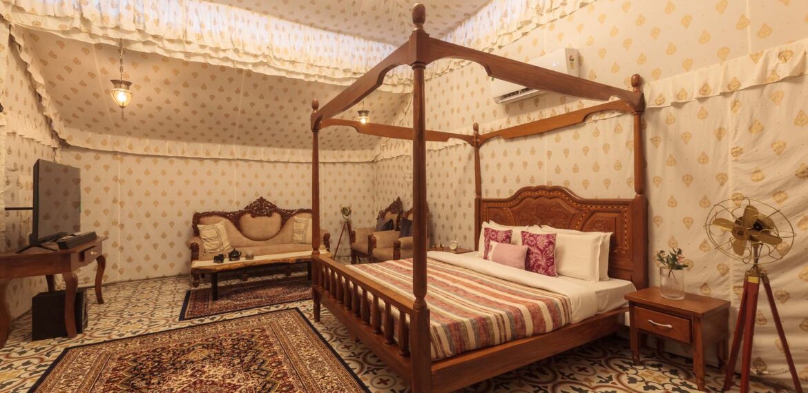 Bed with Tent | Stay Serene Luxury